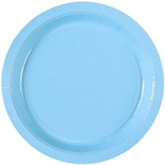 Тарелка Пастель голубая 17см 6шт/G