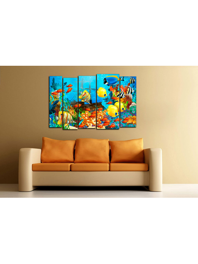 Модульная картина &quot;Море в красках&quot;