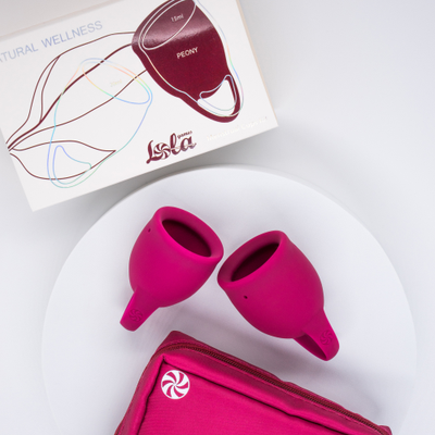 4000 НАБОР МЕНСТРУАЛЬНЫХ ЧАШ  Natural Wellness Lola Games