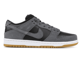 Nike sb dunk low dark grey black gum deals