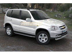 Пороги на Chevrolet Niva (2002-2010-…) Premium