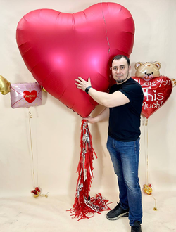 МЕГА СЕРДЦЕ 1.78 МЕТРА