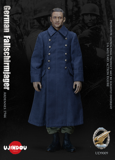Немецкий парашютист в Арденнах, 1944 г  - КОЛЛЕКЦИОННАЯ ФИГУРКА 1/6 WWII German Fallschirmjager Ardennes 1944 (UD9009) - UJINDOU