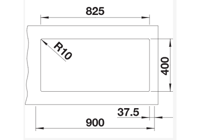 Мойка Blanco SUBLINE 480/320-U 523591