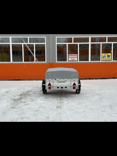 Прицеп «Спутник Expert» (2000х1300х480) увеличенный борт, оцинкованная рама, без подрамника ХИТ ПРОДАЖ!!!