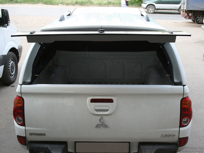 Кунг N-design белый W32 на удлиненный Мицубиси L200 2014-2015 в Перми и Екатеринбурге AvengerUral.ru