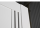 Дверь остекленная с покрытием винил «Агат 2 эмалекс белый»