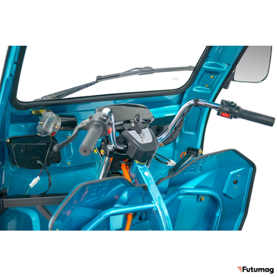 Грузовой электротрицикл Rutrike Глобус NEXT 1500 60V1200W синий