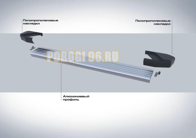 Пороги на Range Rover Discovery Sport (2014-) Start