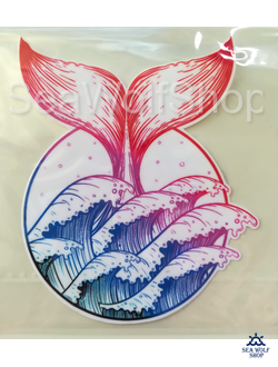 Наклейка сувенир оракал Кит №8