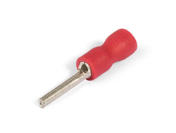 Наконечник кабельный штыревой круглый изолированный НШКИ 1.5-12 серия ПРОФИ с ПВХ манжетой