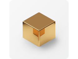 Полоса алюминиевая 10 мм. NEEXY PV87-05 BG Золото блестящее 2.7 м.