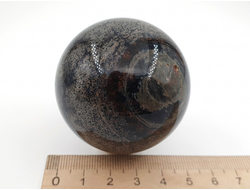 Шар Коралл окаменелый (50 мм, 160 г) №28097