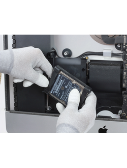 Установка жесткого диска в iMac