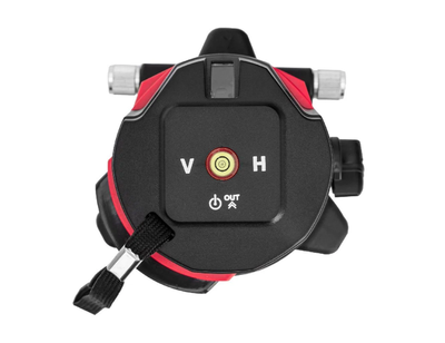 Лазерный уровень MTX CRL-30R, 30 м, красный луч, батарейки, резьба 5/8"