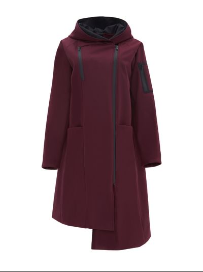 Модульный плащ трансформер из софтшелла цвета кэмэл