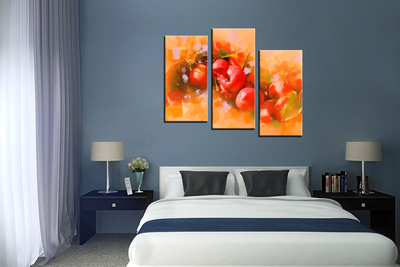 Модульная картина "Яблочное утро"