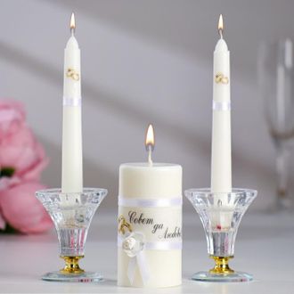 Свадебные свечи набор