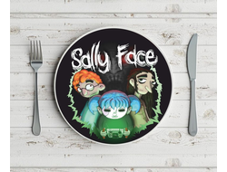 Тарелка Sally Face, Салли Фейс №18