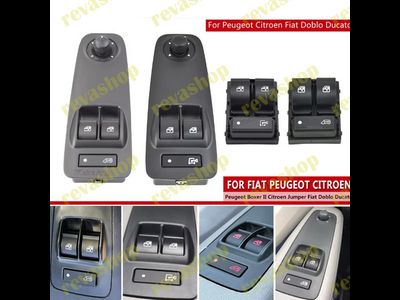 Кнопки стеклоподъемников Peugeot Citroen Fiat