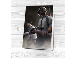 Обложка на паспорт PlayerUnknown’s Battlegrounds, PUBG, ПУБГ №12