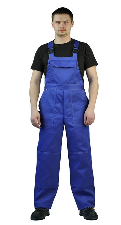 Полукомбинезон мужской &quot;Дрегер&quot; васильковый