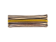 Пенал-косметичка BRAUBERG, мягкий, "Royal", золотой, 19х6х6 см, 229021