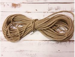Канат джутовый 4 мм моток 20м