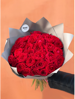 35 роз (цвет на выбор)