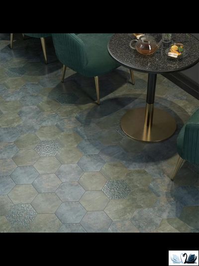 Керамогранит Kerama Marazzi Гроссето 20x23 см зелёный матовый