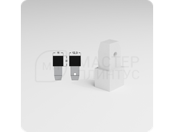 Фурнитура КПк 11-10 для плиточного профиля ПК 11-10.2700.16 Белый