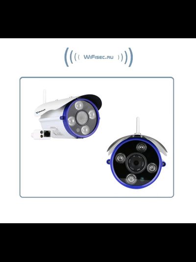 VStarcam. Уличная IP WiFi/LAN видеокамера с DVR, Full HD