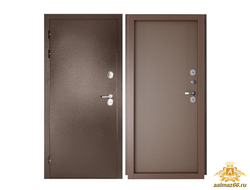 Двери с терморазрывом Норд 2050-980 металл металл Антик медный