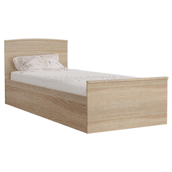 ШМ625 Кровать Карина. Размер: 840х785х2000. Спальная зона: 800х1950.