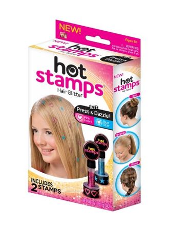 Рисунок для волос Hot stamps hair glitter ОПТОМ