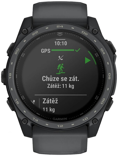 Часы Garmin Tactix 8 - 51mm, Amoled Cerakote Grey