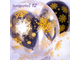 Воздушный шар (12&#039;&#039;/30 см) Звезды контур, Ассорти (005/080/390), пастель, 5 ст, 25 шт.