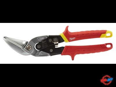 Ножницы изогнутые для резки металла Milwaukee прямой рез 48224532