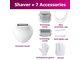 Бритва женская PHILIPS LADY SHAVER Series 6000.