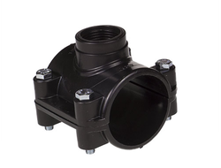 ПНД седелка ПЭ с внутр.труб.рез.50-1" 4болта(обж) [51246]