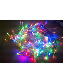 Гирлянда "Нить" LED, 5 м, 220v, Разноцветная