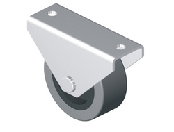 Опора колесная 512 "Р" прямоходная  D42 H46 нагрузка 25кг