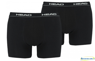 Трусы HEAD Basic Boxer 2P (черные)