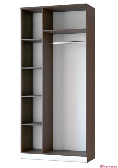 ВЕНЕЦИЯ-1 Секция-8 Шкаф 3-створчатый венге