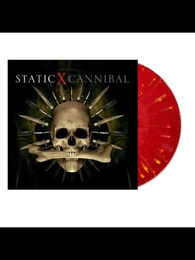 Static X - Cannibal LP Expanded Blood &amp; Bronze Splatter US