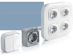 Серия Legrand Quteo накладного монтажа