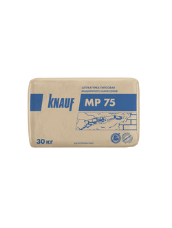 Кнауф МП75 30кг штукатурка для машинного нанесения Knauf MP 75
