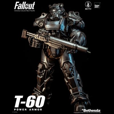 Силовая броня Т-60 (серия Fallout) - Коллекционная фигурка 1/6 Fallout T-60 Power Armor (3Z08560W0) - Threezero
