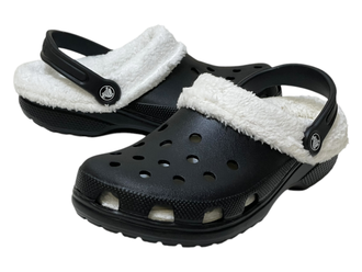 CROCS CLASSIC CLOG УТЕПЛЕННЫЕ ЧЕРНЫЕ