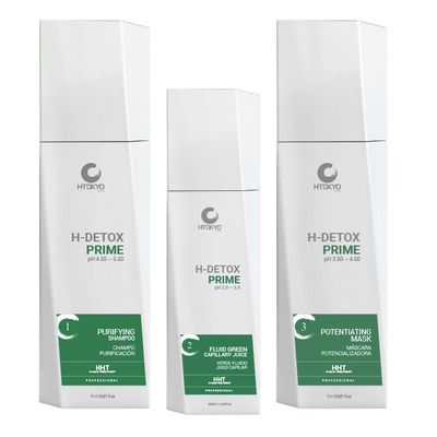 H-Detox Prime комплекс Детокс для кожи головы и волос, набор 1000/500/1000 мл.